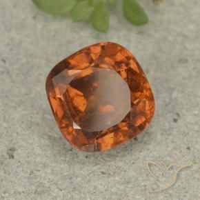 9,17 ctw natürlicher Mitteldunkles Orange Hessonit-Granat, Kissen, VS-SI
