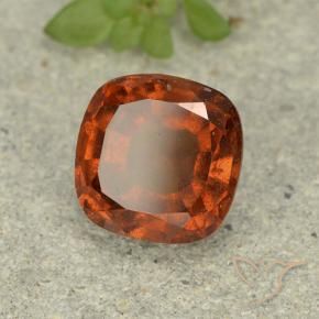 9,17 ctw natürlicher Amber Orange Hessonit-Granat, Kissen, VS