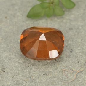 9,17 ctw natürlicher Mittelorange Hessonit-Granat, Kissen, VS-SI