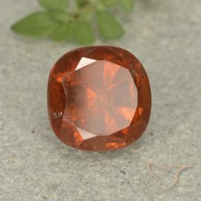 9,17 ctw natürlicher rötlich-orange Hessonit-Granat, Kissen, VS-SI
