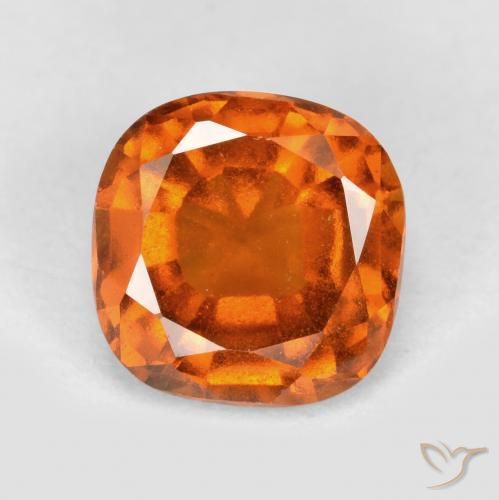 1.79ct Natürlicher Mittelorange Hessonit-Granat, Kissen, VS