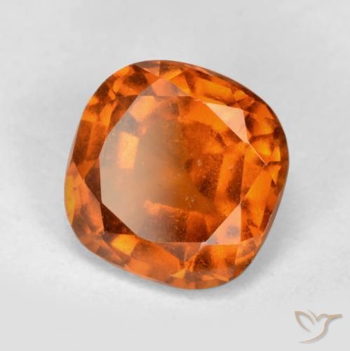 9,17 ctw natürlicher Mittelorange Hessonit-Granat, Kissen, VS