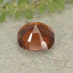 9,17 ctw natürlicher Amber Orange Hessonit-Granat, Kissen, VS
