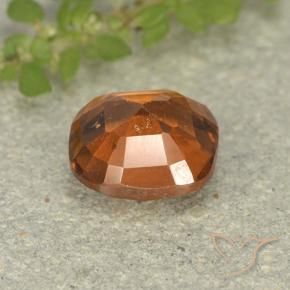 9,17 ctw natürlicher Mitteldunkles Orange Hessonit-Granat, Kissen, VS