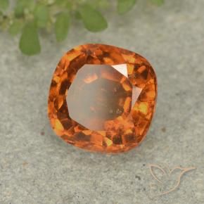 9,17 ctw natürlicher Gelblich-orange Hessonit-Granat, Kissen, VS-SI