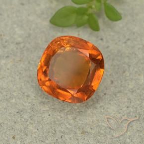 9,17 ctw natürlicher Mittelorange Hessonit-Granat, Kissen, VS