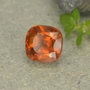 9,17 ctw natürlicher Gelblich-orange Hessonit-Granat, Kissen, VVS-VS