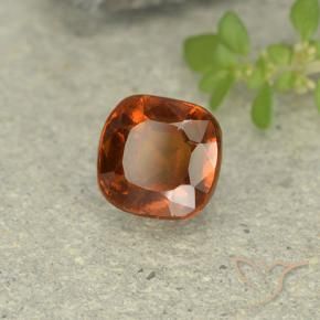 9,17 ctw natürlicher Mitteldunkles Orange Hessonit-Granat, Kissen, VVS-VS