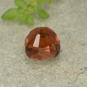9,17 ctw natürlicher rötlich-orange Hessonit-Granat, Kissen, VS