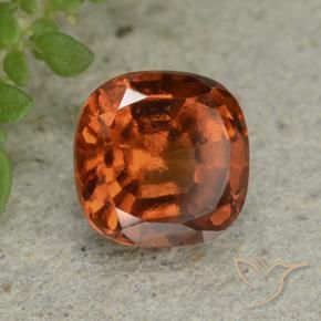 9,17 ctw natürlicher Mittelorange Hessonit-Granat, Kissen, VS