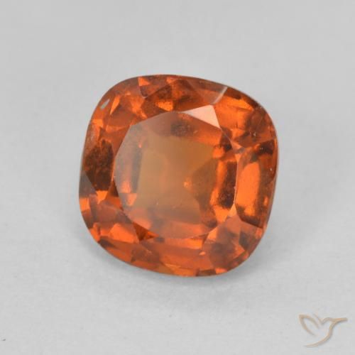 9,17 ctw natürlicher rötlich-orange Hessonit-Granat, Kissen, VS