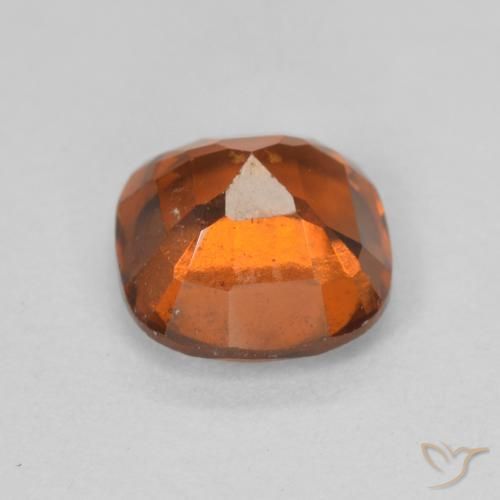 9,17 ctw natürlicher rötlich-orange Hessonit-Granat, Kissen, VS