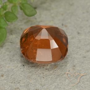 9,17 ctw natürlicher Mitteldunkles Orange Hessonit-Granat, Kissen, VS
