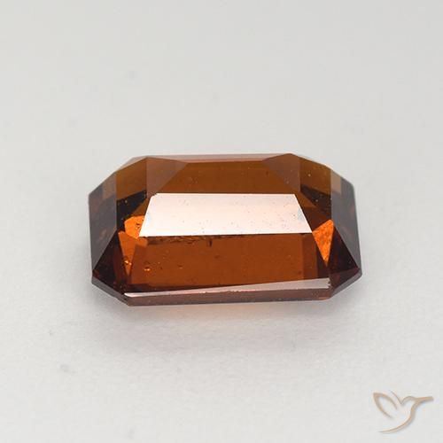 9,17 ctw natürlicher Mittelorange Hessonit-Granat, Oktagonschliff, VS