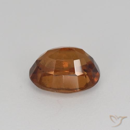9,17 ctw natürlicher rötlich-orange Hessonit-Granat, Oval, VS