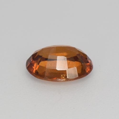 1,27 ctw natürlicher orangefarbener Hessonit, Oval Schliff, VS