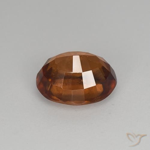 9,17 ctw natürlicher Tiefes Zimtbraun Hessonit-Granat, Oval, VS