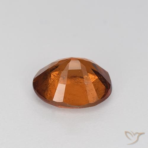 9,17 ctw natürlicher Mittel braun Hessonit-Granat, Oval, VS-SI