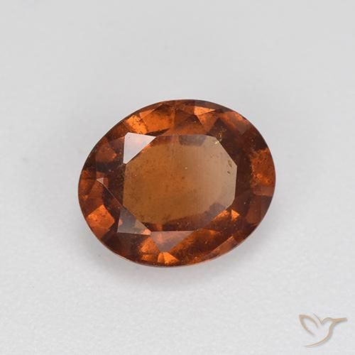 9,17 ctw natürlicher Orangenbraun Hessonit-Granat, Oval, VS-SI