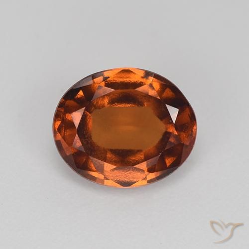 2.12ct Natürlicher Warmes Braun Hessonit-Granat, Oval, VS
