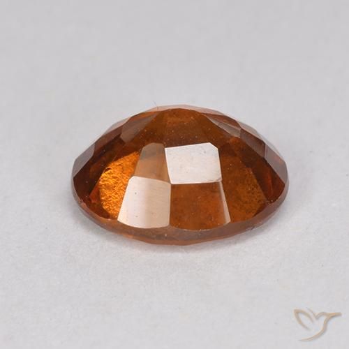 9,17 ctw natürlicher rötlich-orange Hessonit-Granat, Oval, VS-SI