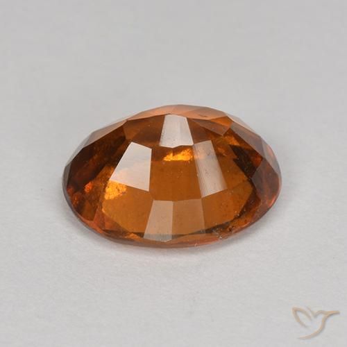 9,17 ctw natürlicher Feuerorange Hessonit-Granat, Oval, VS