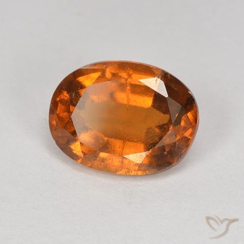9,17 ctw natürlicher tieforange Hessonit-Granat, Oval, VS