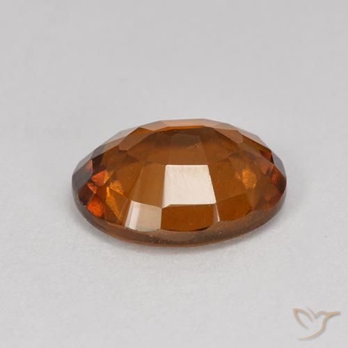 9,17 ctw natürlicher rötlich-orange Hessonit-Granat, Oval, VS