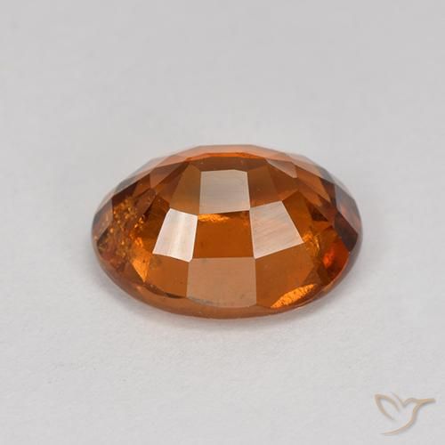 9,17 ctw natürlicher tieforange Hessonit-Granat, Oval, VS-SI