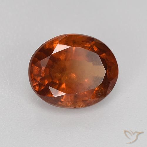 9,17 ctw natürlicher Feuerorange Hessonit-Granat, Oval, VS-SI