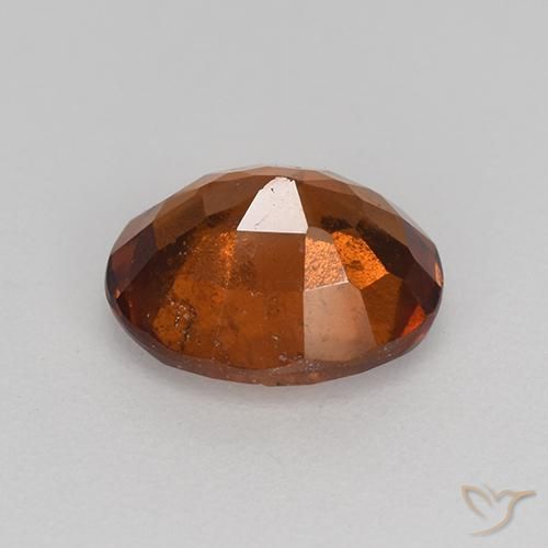 9,17 ctw natürlicher Feuerorange Hessonit-Granat, Oval, VS-SI