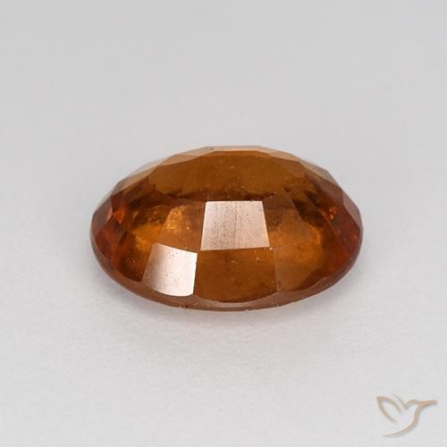 9,17 ctw natürlicher rötlich-orange Hessonit-Granat, Oval, VS-SI