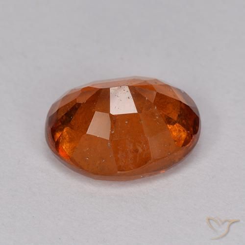 9,17 ctw natürlicher Amber Orange Hessonit-Granat, Oval, VS-SI