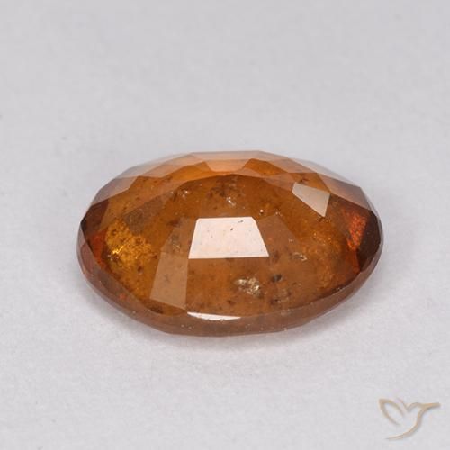 9,17 ctw natürlicher Mitteldunkles Orange Hessonit-Granat, Oval, VS-SI