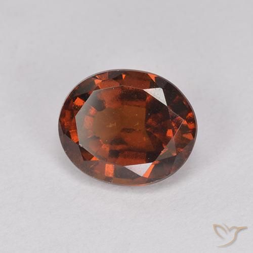 9,17 ctw natürlicher Amber Orange Hessonit-Granat, Oval, VS