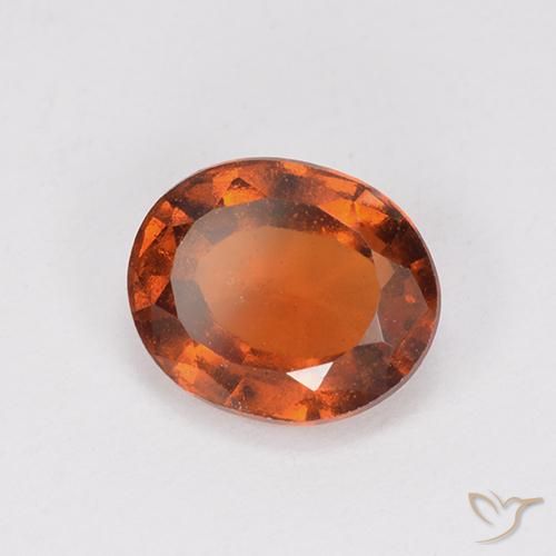 9,17 ctw natürlicher Mittelorange Hessonit-Granat, Oval, VS