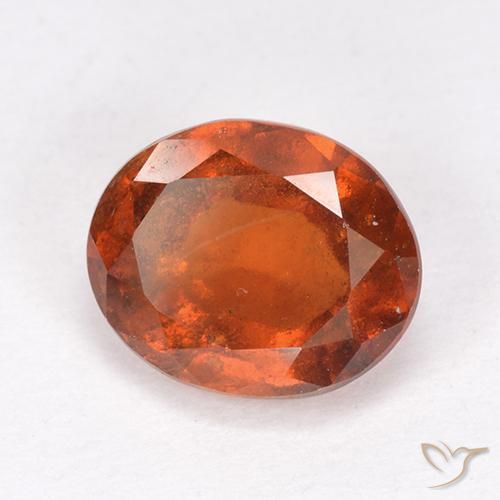 9,17 ctw natürlicher Mittelorange Hessonit-Granat, Oval, VS-SI