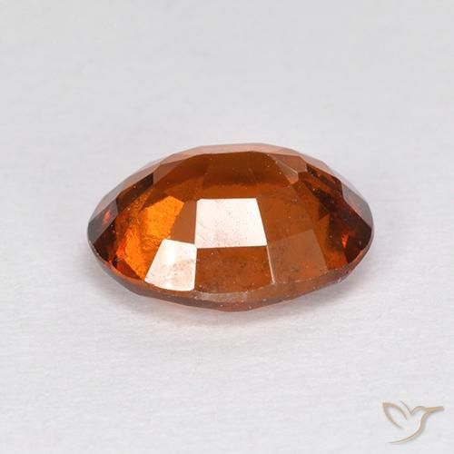 9,17 ctw natürlicher tieforange Hessonit-Granat, Oval, VS-SI