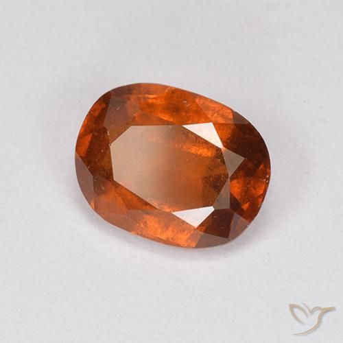 9,17 ctw natürlicher tieforange Hessonit-Granat, Oval, VS-SI