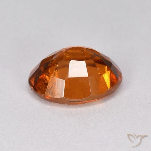 9,17 ctw natürlicher Mitteldunkles Orange Hessonit-Granat, Oval, VS-SI