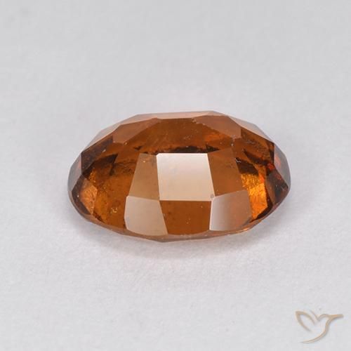 9,17 ctw natürlicher Mitteldunkles Orange Hessonit-Granat, Oval, VS-SI