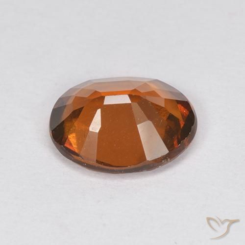 9,17 ctw natürlicher rötlich-orange Hessonit-Granat, Oval, VS