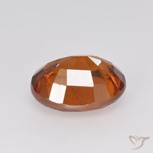 9,17 ctw natürlicher rötlich-orange Hessonit-Granat, Oval, VS-SI