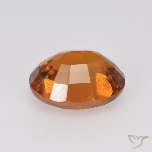9,17 ctw natürlicher Mitteldunkles Orange Hessonit-Granat, Oval, VS-SI