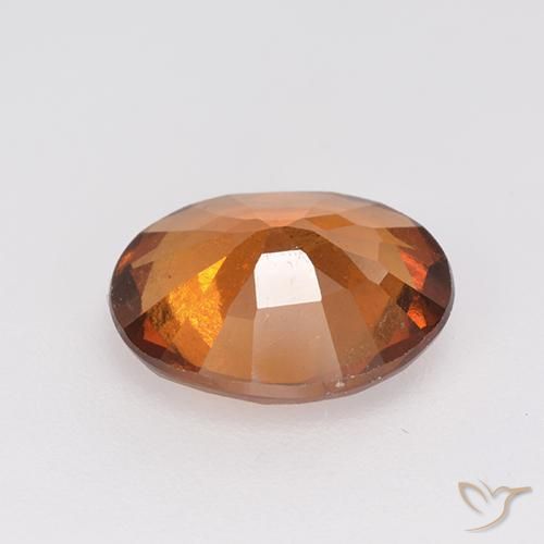 9,17 ctw natürlicher tieforange Hessonit-Granat, Oval, VS