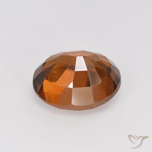 9,17 ctw natürlicher Mitteldunkles Orange Hessonit-Granat, Oval, VS