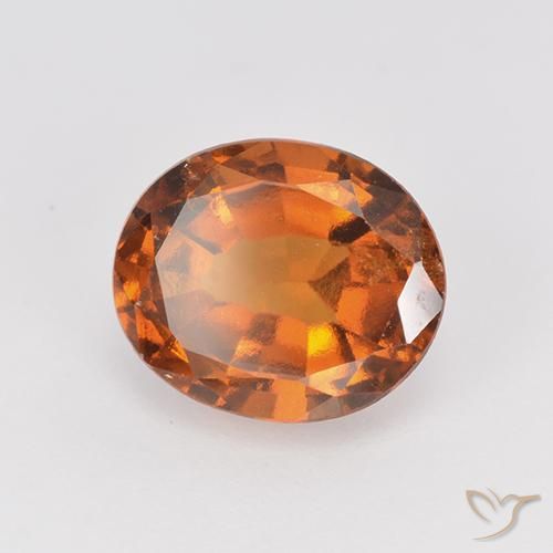 9,17 ctw natürlicher tieforange Hessonit-Granat, Oval, VS