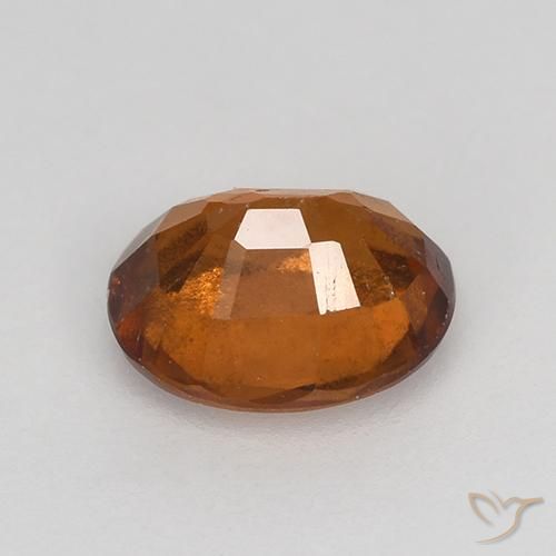 9,17 ctw natürlicher Mitteldunkles Orange Hessonit-Granat, Oval, VS-SI