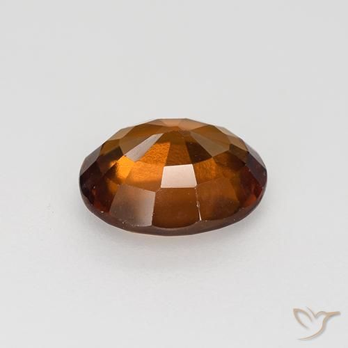 9,17 ctw natürlicher rötlich-orange Hessonit-Granat, Oval, VVS-VS