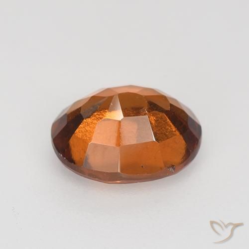 9,17 ctw natürlicher Amber Orange Hessonit-Granat, Oval, VVS-VS